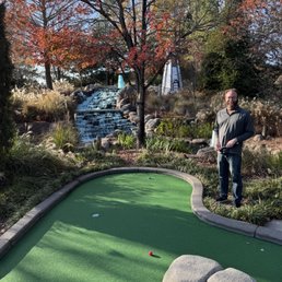 A pretty extensive mini golf course