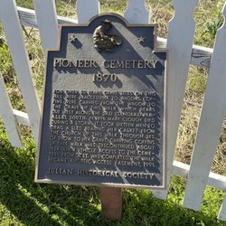 Julian Pioneer Cemetery