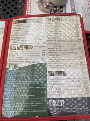 Menu photo 1 Toro Place Cafe Salinas, CA
