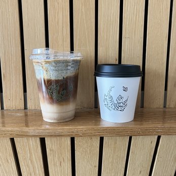 Bodega Park - Sesame drink and latte - Sandwiches Near Me - Los Angeles, California