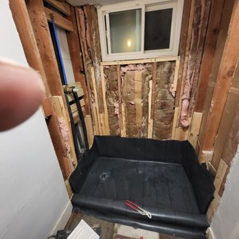 Blue Diamond Plumbing - Installed shower pan liner - Plumbing Near Me - Fort Worth, Texas Blue Diamond Plumbing - Installed shower pan liner - Plumbing Near Me - Fort Worth, Texas