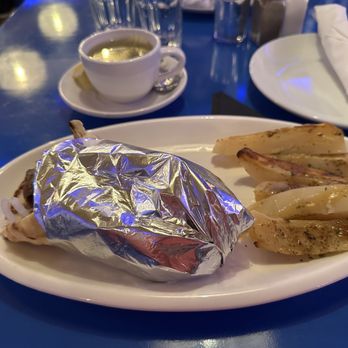 Mykonos Kouzina - GYRO In Pita with lemon potatoes - Seafood Near Me - Norwalk, Connecticut