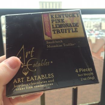 Art Eatables - Pink Lemonade Moonshine Truffles. - Chocolatiers & Shops Near Me - Louisville, Kentucky Art Eatables - Pink Lemonade Moonshine Truffles. - Chocolatiers & Shops Near Me - Louisville, Kentucky
