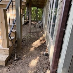 GardenScapes - Before looking down old patio