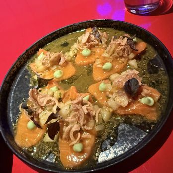 Haii Keii - Salmon crudo! - Sushi Bars Near Me - Houston, Texas Haii Keii - Salmon crudo! - Sushi Bars Near Me - Houston, Texas