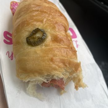 At Donuts - Jumbo jalapeño sausage kolache - Donuts Near Me - Katy, Texas