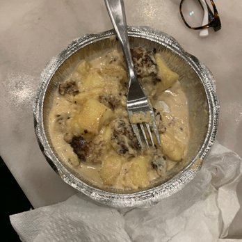 Pasta Palazzo - Alfredo gnocci with sausage - Italian Near Me - Chicago, Illinois