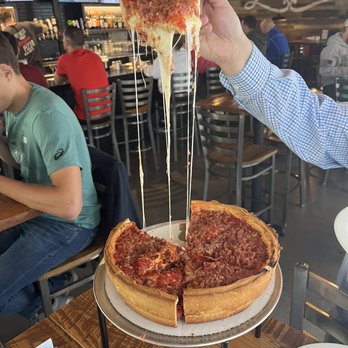Giordano's - Look at the cheese - Pizza Near Me - Rosemont, Illinois Giordano's - Look at the cheese - Pizza Near Me - Rosemont, Illinois
