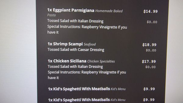 Menu photo 1 Italian garden restaurant Spring Branch, TX Menu photo 1 Italian garden restaurant Spring Branch, TX