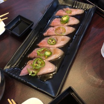 Sushi District - Yellow Yellowtail Jalapeno Salsa - Sushi Bars Near Me - Costa Mesa, California Sushi District - Yellow Yellowtail Jalapeno Salsa - Sushi Bars Near Me - Costa Mesa, California