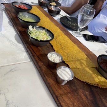 The Mexicano - 3ft chicken quesadilla - Mexican Near Me - Phoenix, Arizona