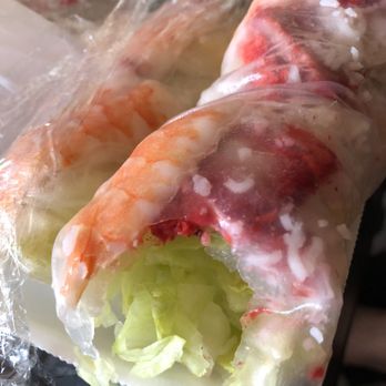 Lee's Sandwiches - Gross.. First time I've ever seen Spring Rolls made with ice berg lettuce.. Cutting corners to keep costs down and it produced shitty food. - Sandwiches Near Me - Cypress, California