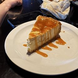 The Woods At River Road - Salted caramel cheesecake