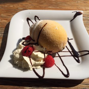 Restaurant Jufenalm - Lemon sorbet in a real lemon peel - Austrian Near Me - Maria Alm, 5