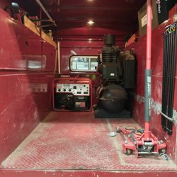 Blaine's Repair Service - Our new service truck is equipped with air and electric and capable of remote repair