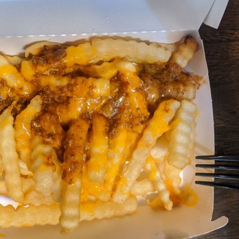 Wienerschnitzel - Low on the chili on the chili cheese fries - Fast Food Near Me - West Jordan, Utah Wienerschnitzel - Low on the chili on the chili cheese fries - Fast Food Near Me - West Jordan, Utah