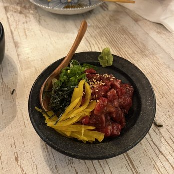 ABURIYA IBUSHI - Beef tartare - Japanese Near Me - Honolulu, Hawaii ABURIYA IBUSHI - Beef tartare - Japanese Near Me - Honolulu, Hawaii