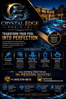Crystal Edge Pools on Yelp