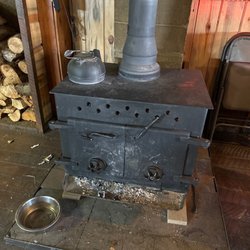 Montana Bar - Wood Stove heat.