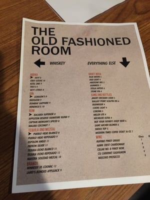 Menu photo 5 The Old Fashioned Room Bakersfield, CA