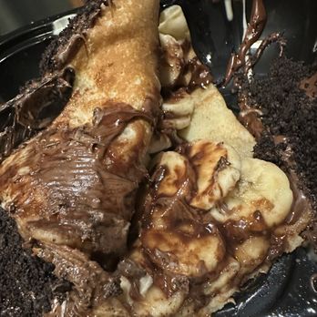 Drizzled - Bananas inside Oreo Banana Crepe - Desserts Near Me - Stockton, California Drizzled - Bananas inside Oreo Banana Crepe - Desserts Near Me - Stockton, California