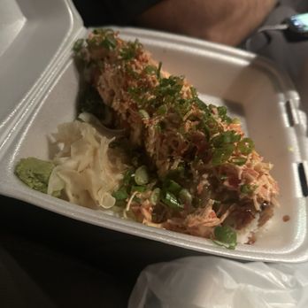 The Spicy Fish - Mr. Crabs roll - Sushi Bars Near Me The Spicy Fish - Mr. Crabs roll - Sushi Bars Near Me