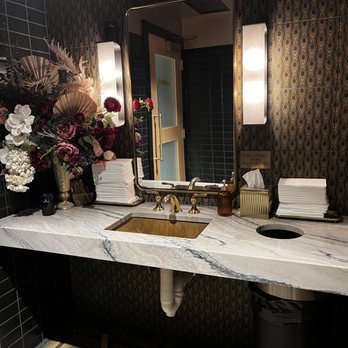 Margaux Brasserie - Even the ladies' room is well appointed - French Near Me - Brookfield, Wisconsin