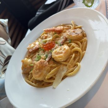 Hook - Shrimp Diablo Pasta - Seafood Near Me - Saint Clair Shores, Michigan