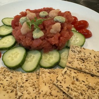 Pearl Kitchen & Cocktails - Tuna tartar - Cocktail Bars Near Me - Old Bethpage, New York Pearl Kitchen & Cocktails - Tuna tartar - Cocktail Bars Near Me - Old Bethpage, New York