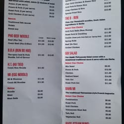 Jarn Leva - Menu as at Dec 2015