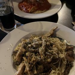 Office Restaurant - Chicken scampi and chicken parm