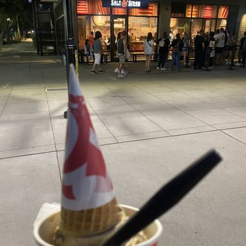 Salt & Straw - Coffee & nuts a kids scoop with cone - Ice Cream & Frozen Yogurt Near Me - Sacramento, California Salt & Straw - Coffee & nuts a kids scoop with cone - Ice Cream & Frozen Yogurt Near Me - Sacramento, California
