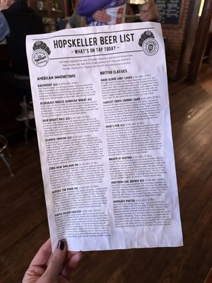 Menu photo 1 Hopskeller Brewing Waterloo, IL