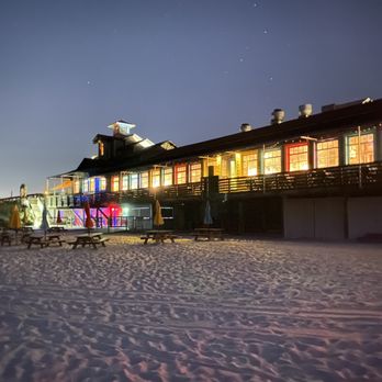 Pompano Joe's - Building near sunrise - Seafood Near Me - Destin, Florida Pompano Joe's - Building near sunrise - Seafood Near Me - Destin, Florida