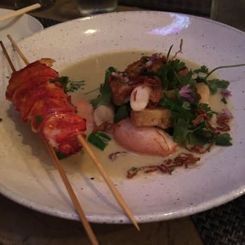 The Nautilus - Green curry lobster a la plancha - Tapas Bars Near Me - Nantucket, Massachusetts The Nautilus - Green curry lobster a la plancha - Tapas Bars Near Me - Nantucket, Massachusetts