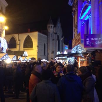 Plaisirs d'Hiver - Hehe, they also sell Deutscher Glühwein. - Christmas Markets Near Me - Brussels, BRU
