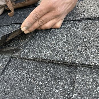 Manada Roofing - Lifted shingles due to poor craftsmanship by Manada Roofing. - Roofing Near Me - San Leandro, California