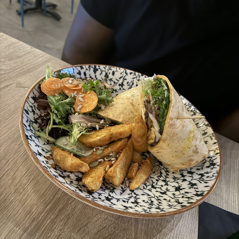 VegAnd - Veggie burger wrap - Burgers Near Me - San Juan, Puerto Rico VegAnd - Veggie burger wrap - Burgers Near Me - San Juan, Puerto Rico