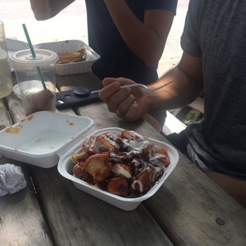Workhorse Cafe - Don't know what it was, but it had buffalo chicken on top of other stuff that was all amazing - Sandwiches Near Me - Bondville, Vermont