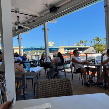 The Cove - people sitting at tables - Seafood Near Me - Deerfield Beach, Florida