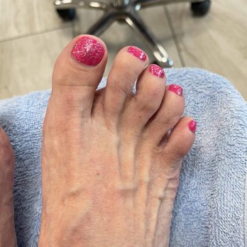 Elegant Nails & Spa - My toes - Nail Salons Near Me - Lakeland, Florida
