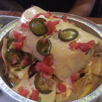 Local Cue - Stephen loved his gigantic burrito! He took half home. Delicious jalapeños. - Barbeque Near Me - Greenville, South Carolina