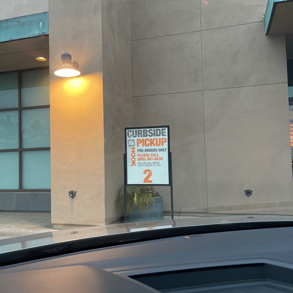 Hook Burger - CURBSIDE IS THE BEST!!! - Burgers Near Me - Oxnard, California