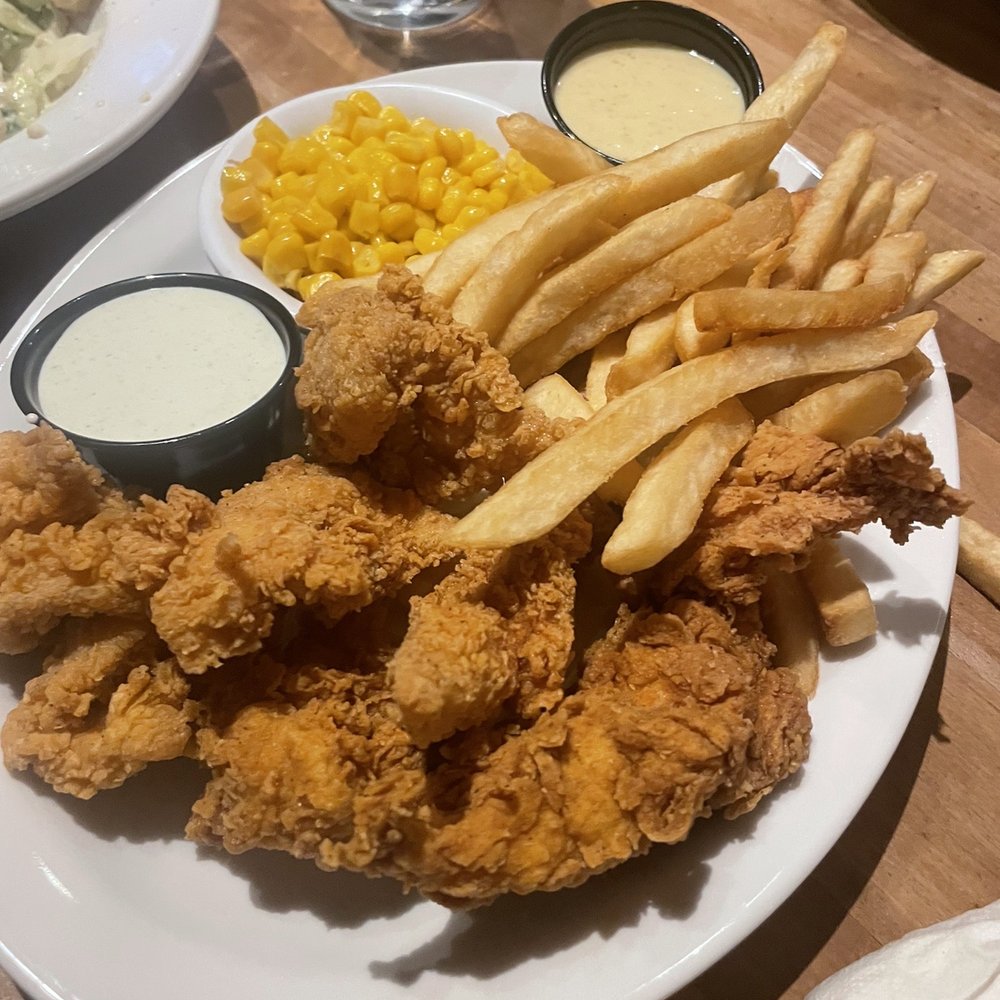 Cheddar's Scratch Kitchen - Chicken Tender Platter (No. 8 Special) - Comfort Food Near Me - Florence, Kentucky Cheddar's Scratch Kitchen - Chicken Tender Platter (No. 8 Special) - Comfort Food Near Me - Florence, Kentucky