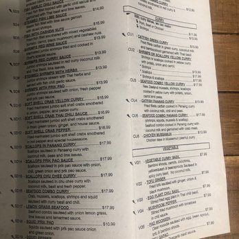 Thai Seafood - All the menu I can pic up food - Thai Near Me - Webster, Texas Thai Seafood - All the menu I can pic up food - Thai Near Me - Webster, Texas