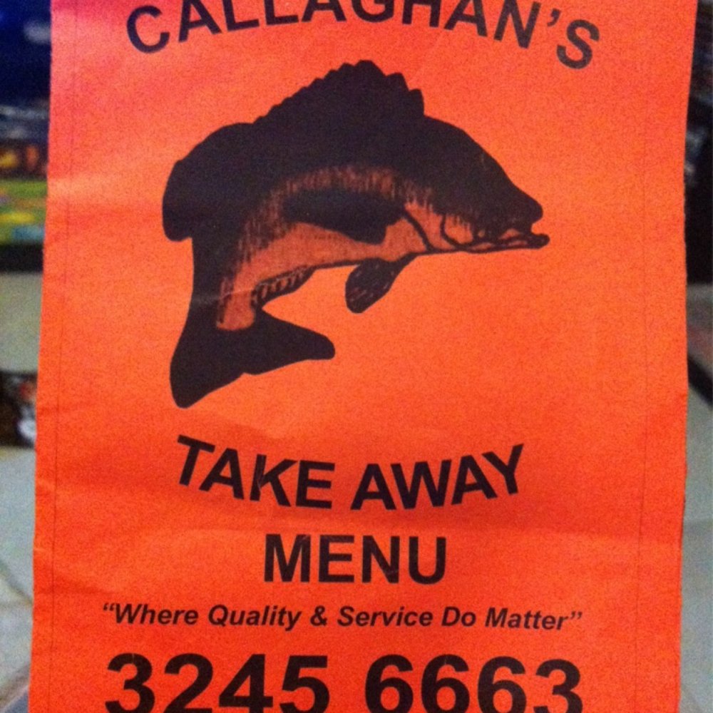 Callaghans Takeaway - Take away menu - Fast Food Near Me - Capalaba, QLD