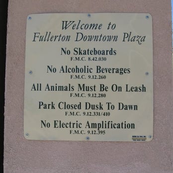 Fullerton Downtown Plaza - Local Flavor Near Me - Fullerton, California