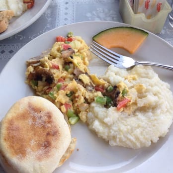 Lisa's Cafe - Special request soft scrambled omelet. - Breakfast & Brunch Near Me - Madeira Beach, Florida Lisa's Cafe - Special request soft scrambled omelet. - Breakfast & Brunch Near Me - Madeira Beach, Florida