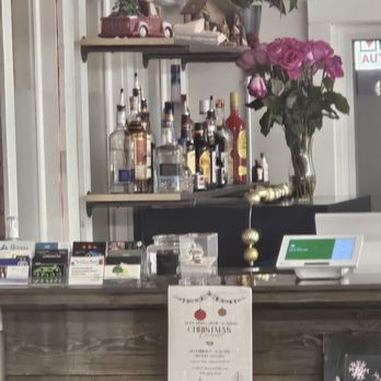 La Tropicana - Mixed drinks waiting to be made, wide variety of alcohol - Mexican Near Me - Newaygo, Michigan