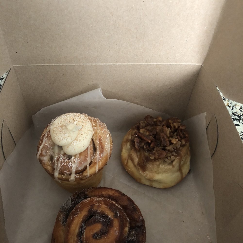Brightside Bakeshop - Cinnaroll, caramel pecan sticky bun, and double chocolate roll - Bakeries Near Me - Nashville, Tennessee Brightside Bakeshop - Cinnaroll, caramel pecan sticky bun, and double chocolate roll - Bakeries Near Me - Nashville, Tennessee